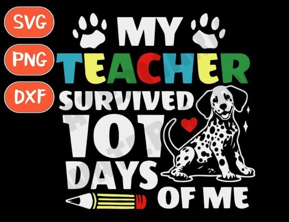 A Designer's Review of the '101 Days of School SVG, Dog Mom Svg' for Real Embroidery Projects