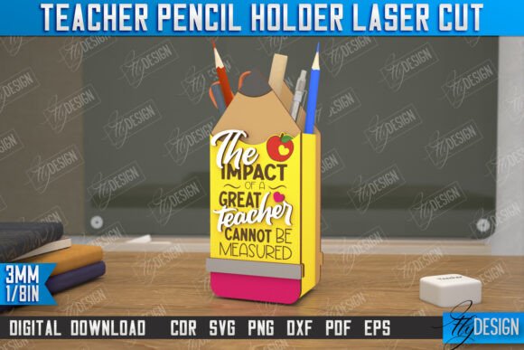 A Designer's Review of the Teacher Pencil Holder Pen Stand CNC