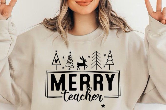 A Designer's Take on the Merry Teacher Embroidery File