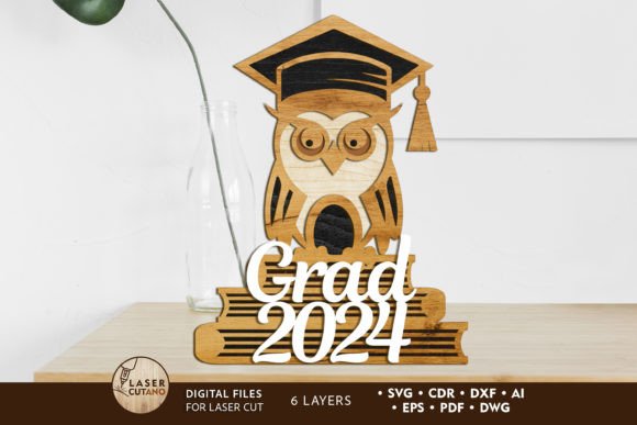 A Designer’s Review of the Graduation Owl Laser Cut Template
