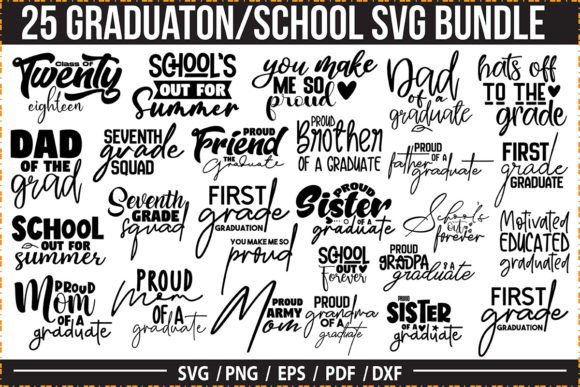 A Designers Take on a Graduation & Teacher Bundle