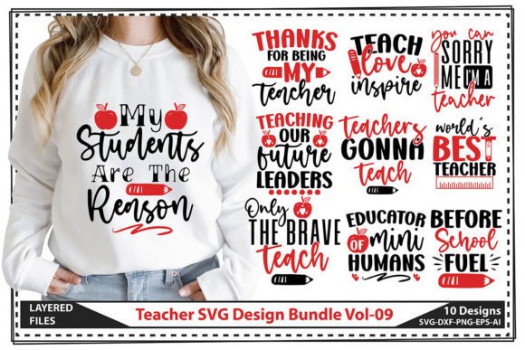 A Practical Review of Teacher SVG Design Bundle Vol-09 for Embroidery