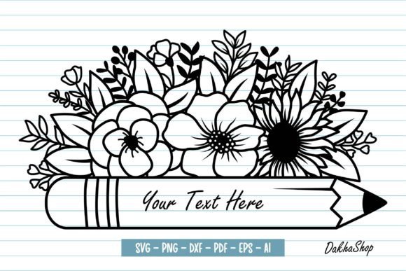 A Practical Review of the Pencil Flower Embroidery Design