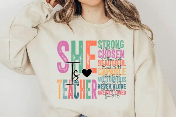 A Review of She is Teacher Svg for Embroidery Projects