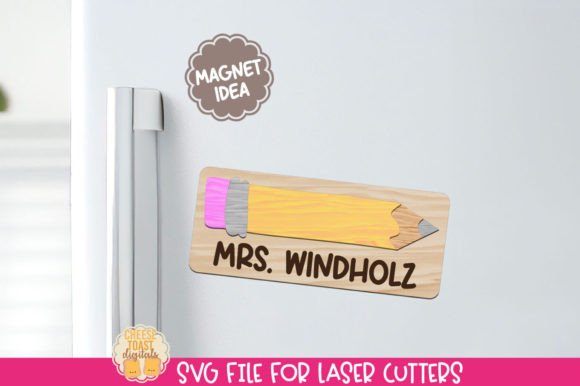 A Teacher's Gift: Reviewing the Pencil Magnet SVG