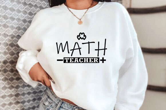 An Embroidery Designer's Review of the Math Teacher Varsity SVG