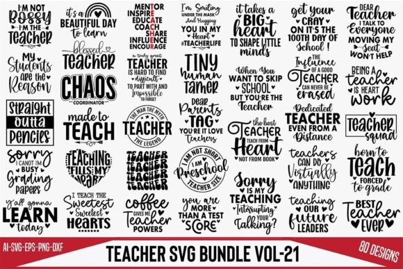 Teacher SVG Bundle Vol-21: A Designer’s Real-World Review