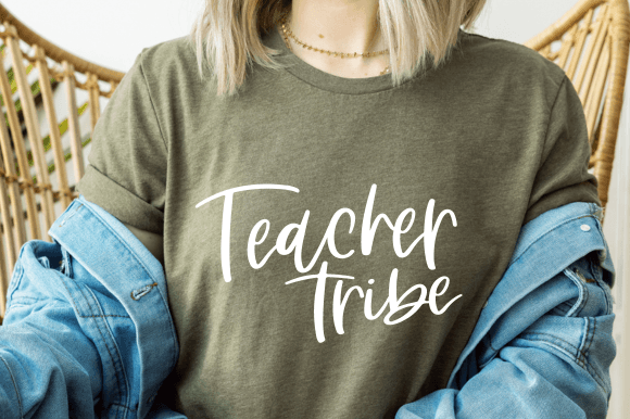 Teacher Tribe SVG: Design Assessment for Embroidery